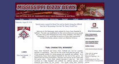 Desktop Screenshot of msdizzydean.org